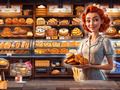 Jeu Boulangerie d'objets cachés  en ligne