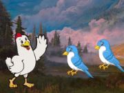 Jeu Poule rencontre le copain  en ligne