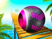 Jeu Course en mer de boules roulantes  en ligne