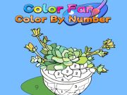 Jeu Éventail de couleurs : couleur par numéro  en ligne
