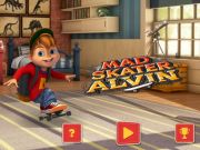Jeu Le patineur fou Alvin  en ligne