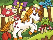Jeu Licorne Trouve Les Différences  en ligne