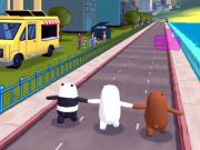 Jeu Parkour des ours de We Bare Bears  en ligne