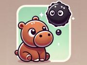 Jeu Cachez l'hippopotame Moodeng !  en ligne