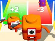 Jeu Fusionner le cube numérique : jeu d'exécution 3D  en ligne