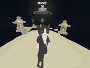 Jeu Parkour chat guerrier  en ligne