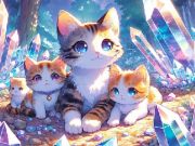 Jeu L'aventure du chat mignon  en ligne