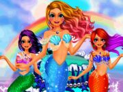 Jeu Salon de la sirène magique  en ligne