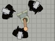 Jeu 100 caméramans contre 100 toilettes  en ligne
