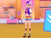 Jeu Filles de patinage à roulettes  en ligne