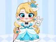 Jeu Habillage de petite princesse  en ligne