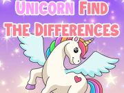 Jeu Licorne Trouve Les Différences  en ligne