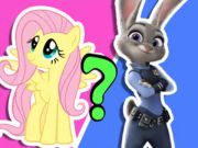 Jeu Quiz pour enfants : Dames animaux  en ligne