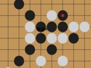 Jeu Gomoku : cinq pierres d'affilée  en ligne