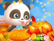 Jeu Puzzle : Fête de Thanksgiving du Petit Panda  en ligne