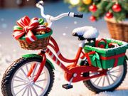 Jeu Salon du vélo de Noël  en ligne