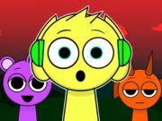 Jeu Puzzle : Groupe Sprunki  en ligne