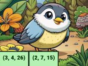 Jeu Découvrir l’image d’un oiseau  en ligne