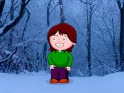 Jeu Une petite fille s'est échappée de l'île Christmas  en ligne