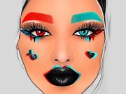 Jeu Graphique du visage  en ligne