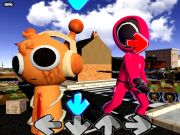 Jeu Jeu de danse Squid Sprunki  en ligne
