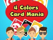 Jeu Manie de cartes 4 couleurs  en ligne