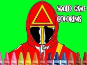 Jeu Coloriage de jeu de calmar  en ligne