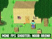 Jeu Jeu de tir Mine FPS : Noob Arena  en ligne