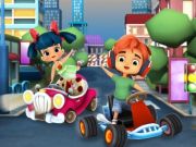 Jeu Les hooligans du karting  en ligne
