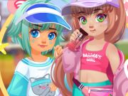 Jeu Gamin coloré sportif  en ligne