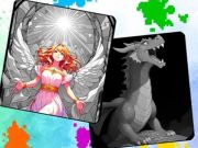 Jeu Colorant des pixels de couleur par nombres  en ligne