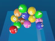 Jeu Merge les balles 2048: Billard!  en ligne