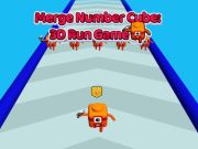 Jeu Fusion du numéro de course Cube 3D  en ligne