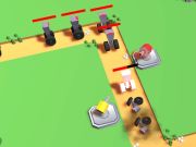 Jeu Se mêlant à la défense de la tour  en ligne