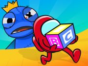 Jeu Se cacher et chercher un monstre bleu  en ligne