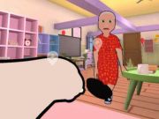 Jeu Chat et grand-mère: s'échapper  en ligne
