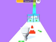 Jeu Pile d'argent des toilettes de skibidi  en ligne