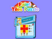 Jeu Puzzle des carreaux de peinture  en ligne