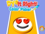 Jeu Dye Picker de couleur droite  en ligne