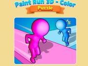 Jeu Paint Run 3D - Puzzle de couleur  en ligne