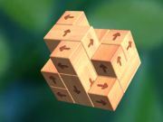Jeu Appuyez sur Bloc en bois 3D  en ligne