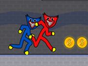 Jeu Duo de fête Stickman Huggy  en ligne