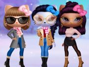 Jeu Kitty Squad Hiver Dress Up  en ligne