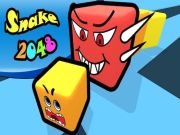 Jeu Serpent 2048  en ligne