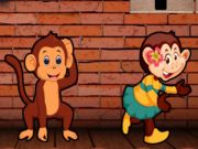 Jeu Échappement de singe ludique  en ligne