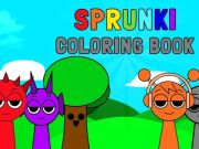 Jeu Livre de coloriage sprunki  en ligne