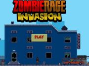 Jeu Invasion de rage zombie  en ligne