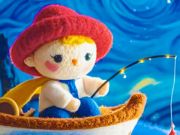 Jeu Puzzle de puzzle: pêche nocturne étoilée  en ligne