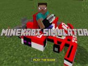 Jeu Simulateur Minekart  en ligne