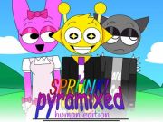 Jeu Sprunki Pyramixed: Human Edition  en ligne
